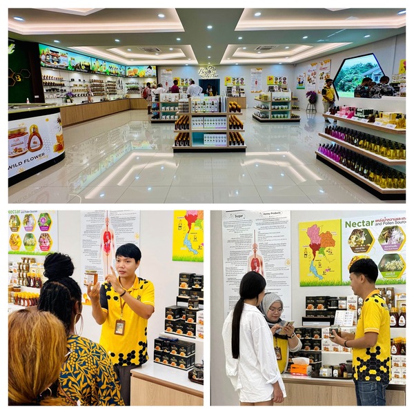 Bee My Dear Honey Farmの内観　スタッフが説明し無料試食できます
