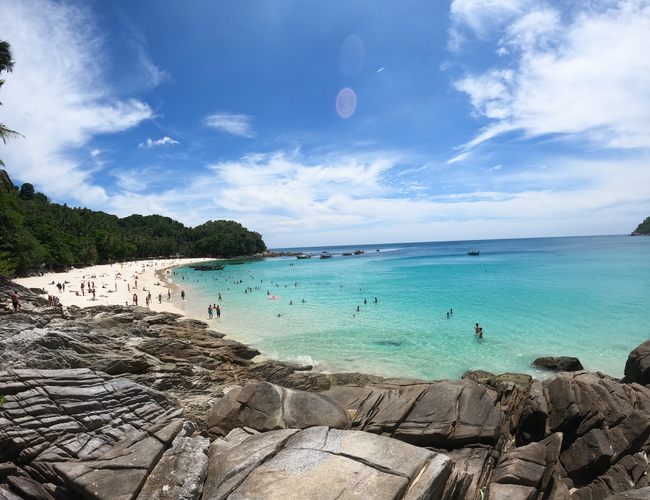 フリーダムビーチの風景