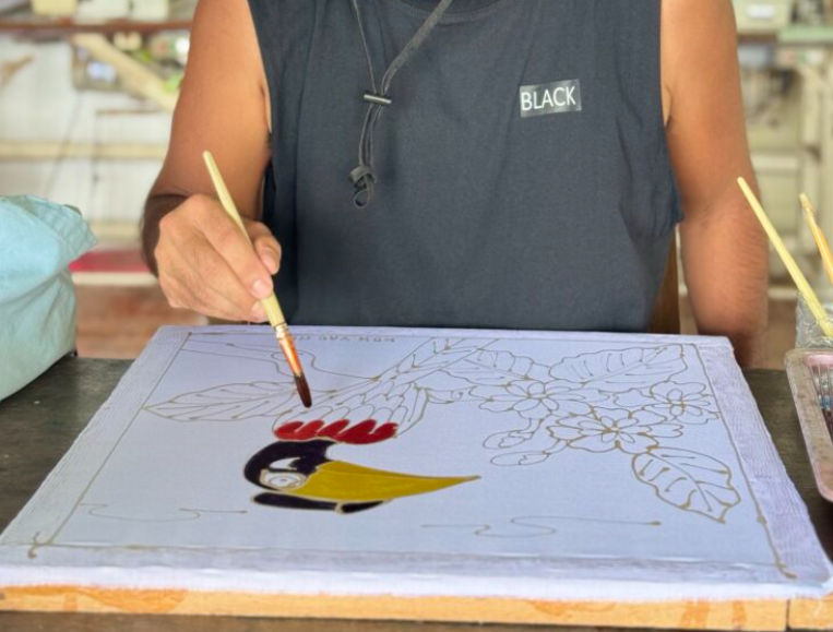 ヤオノイ島（Koh Yao Noi）でバティック体験します