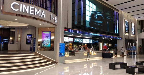 プーケットの映画館の外観