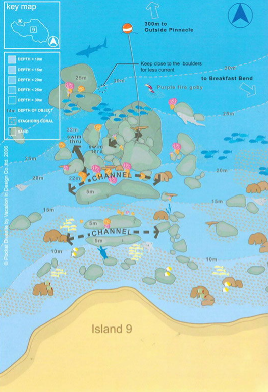 ノースポイント水中地図