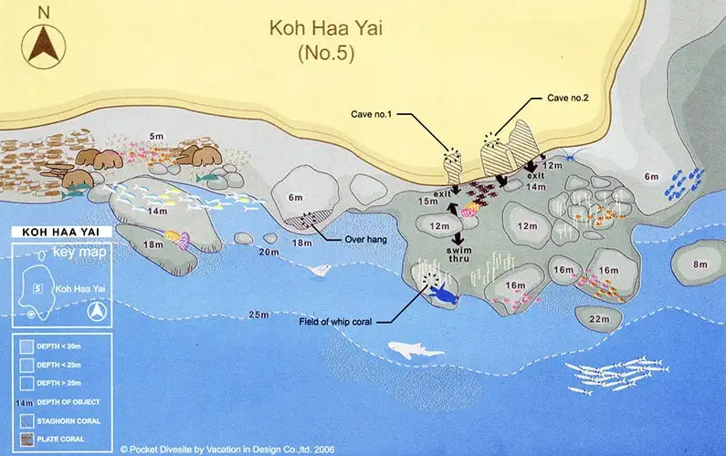 コハ―ヤイ水中地図