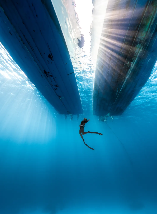 シミラン諸島でフリーダイビング