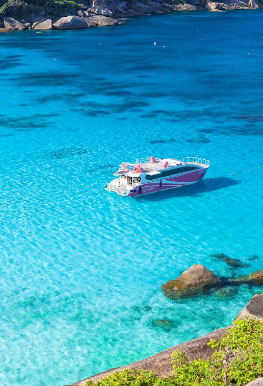 シミラン諸島№8・透明度高い海