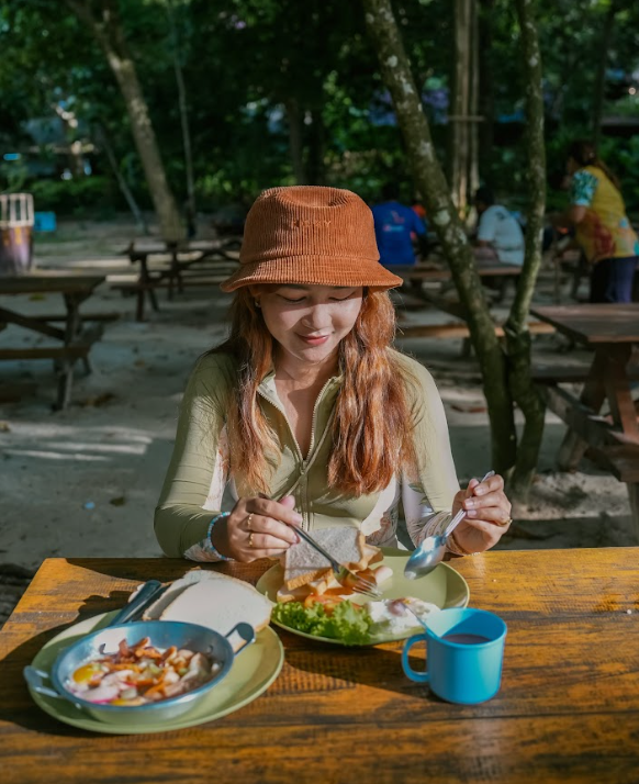 朝ごはんの風景画像です