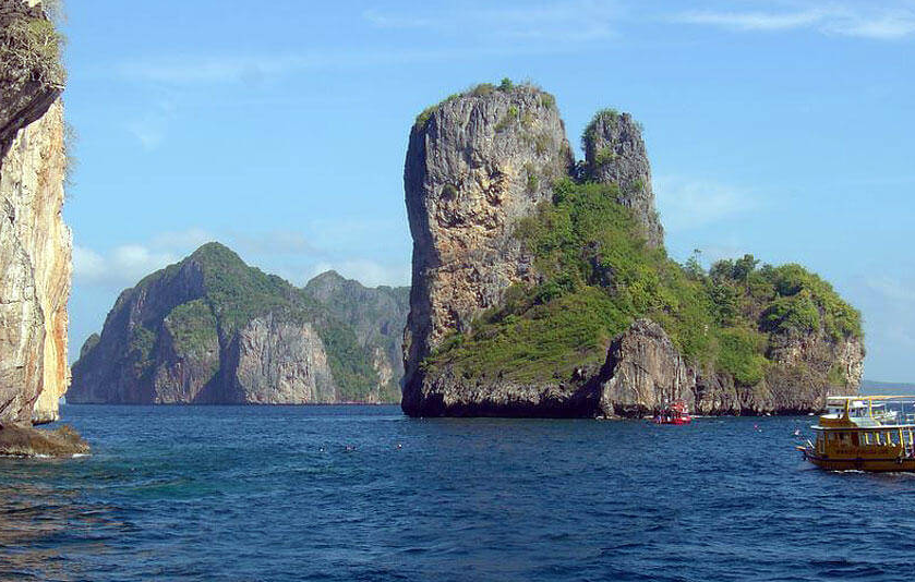 ピピ諸島代表的なダイブサイト・ビタノック&ビタナイ