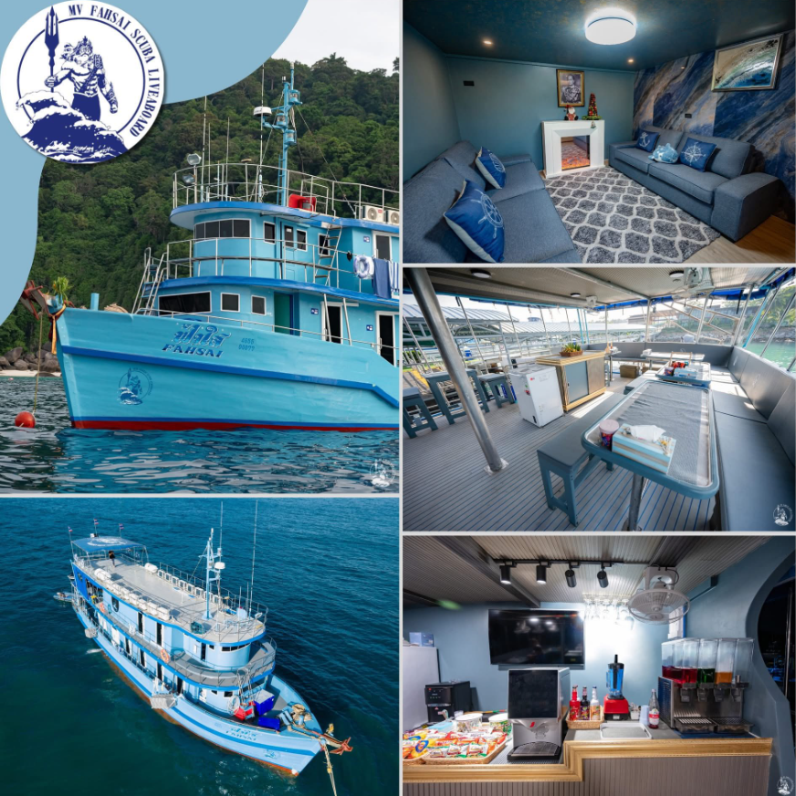 MV Fahsai 紹介・シミラン諸島ダイブクルーズ