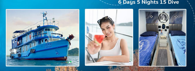 MV Fahsai（ファーサイ号）シミラン諸島ダイブクルーズ