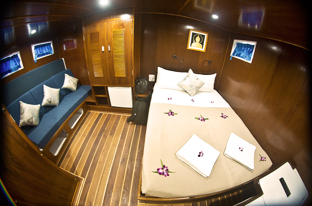 「MV Giamani（ジャマーニ号）」・マスターキャビン