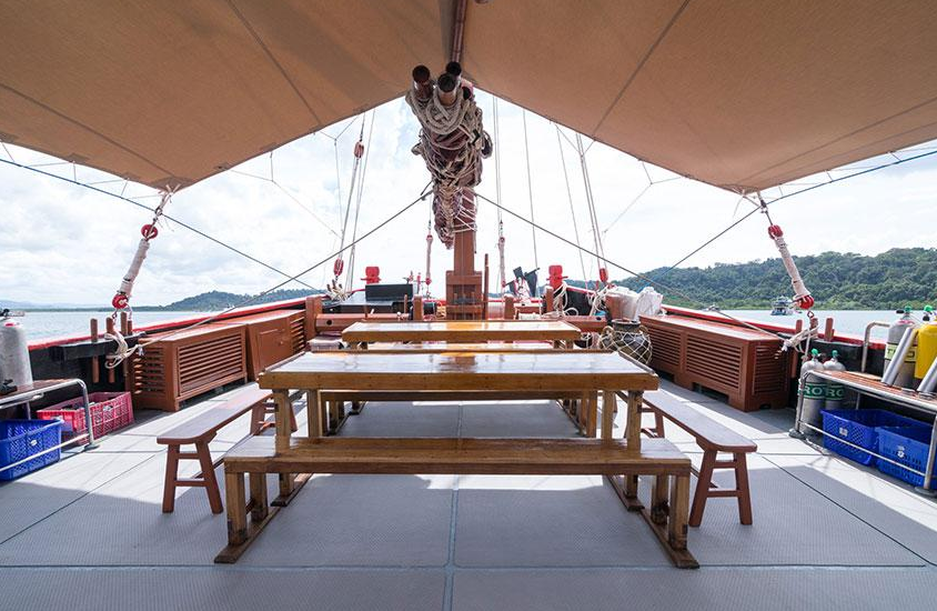 The Junk（ザ・ジャンク号）・オープンエア席