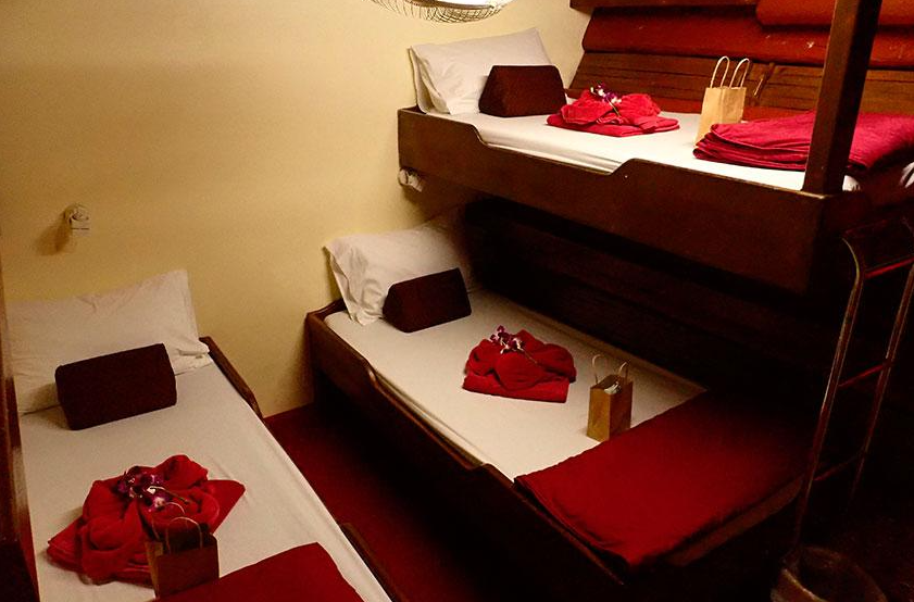 プーケット発の人気シミランダイブクルーズ「The Junk（ザ・ジャンク号）・トリプルキャビン