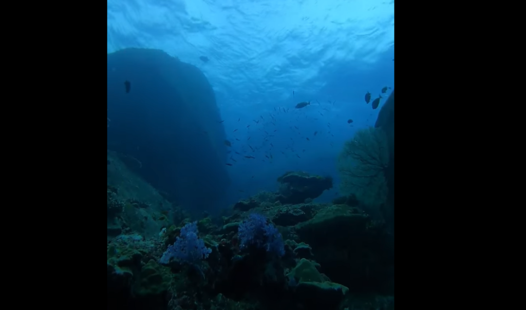 シミラン諸島№9・クリスマスポイントはダイナミック岩地形