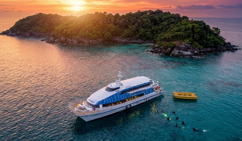 2026年に全面改装されたポセイドン・ダイブクルーズ船