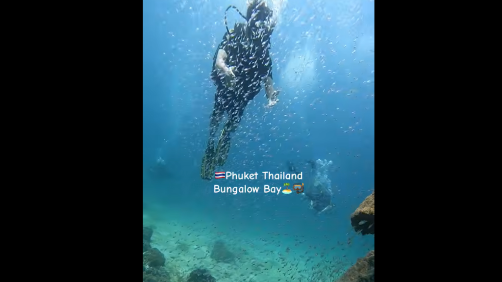 ラチャヤイ島バンガローベイでダイビングライセンス講習