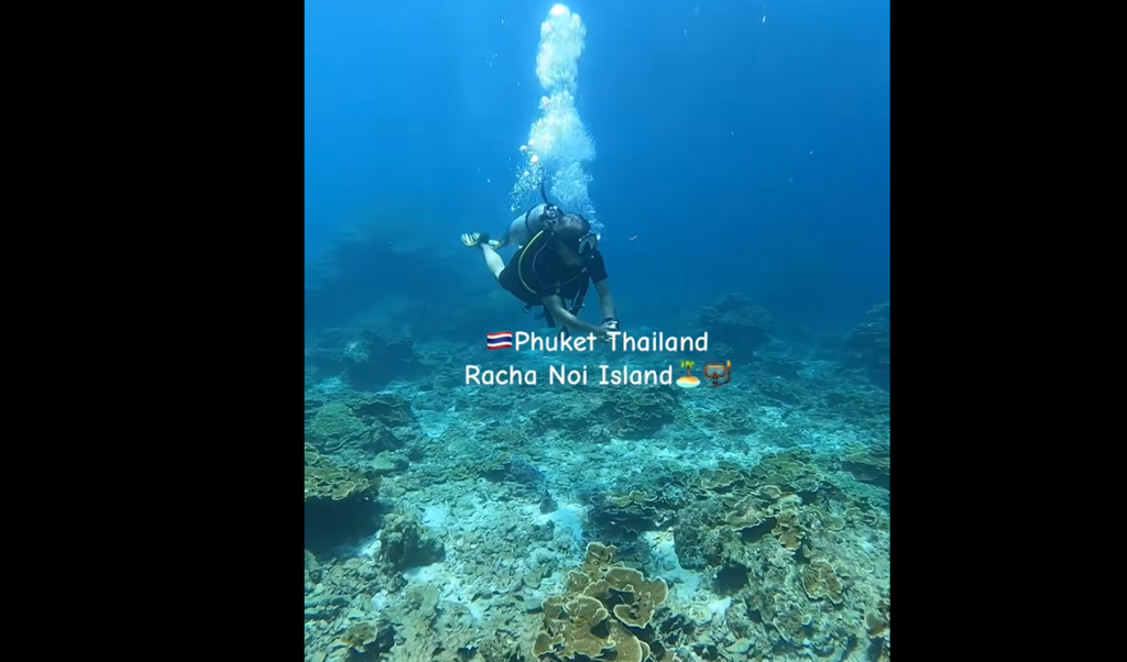 ラチャノイ島西側ハードコーラルエリア’