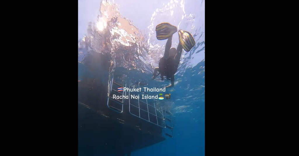 ダイビング船へ戻ります