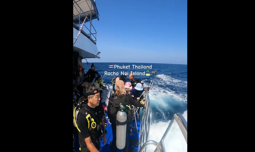 エントリー場所へ移動中