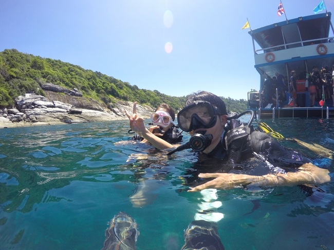 ラチャヤイ島2ダイブ