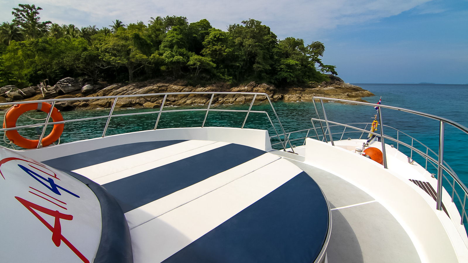 マーメイド号船首エリア