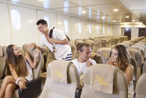 シーエンジェルビヨンド号スタンダード席