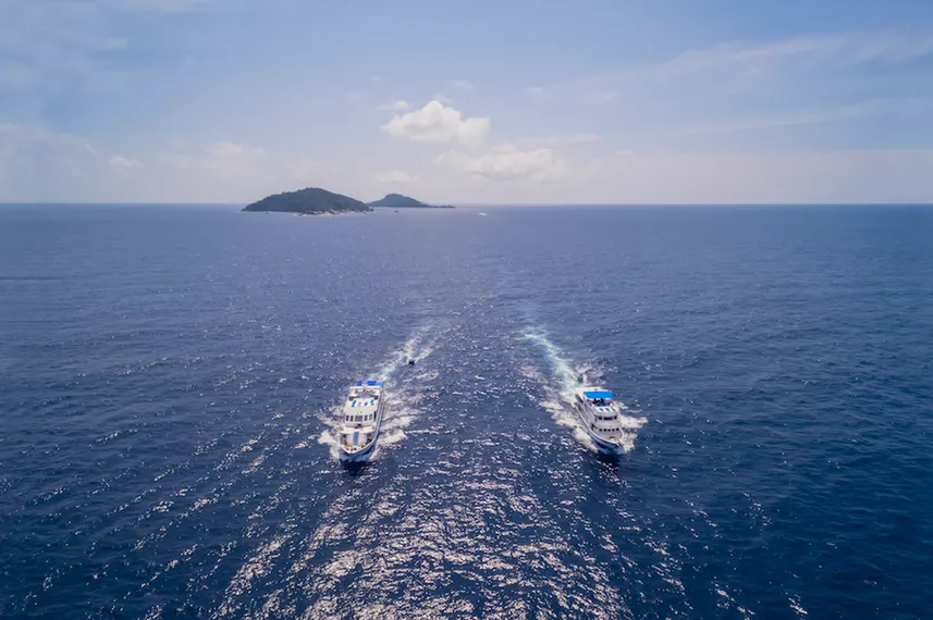 シミラン諸島ダイブクルーズ船